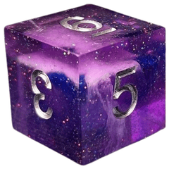 UNDERWORLD DICE UV ACTIVATED - MOONIE SILVER INK